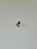 Labret Calavera Pequeña Plateada - piercings Mundo Chic