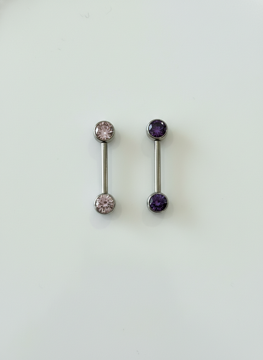 Piercing pezones variantes - piercings Mundo Chic