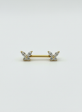 Piercing pezones mariposas - piercings Mundo Chic