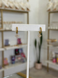 Aretes Estrella 8 Puntas Zirconias Dorados Brillantes - aretes Mundo Chic