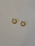 Aretes Acero Inoxidable 18k - 112 - aretes Mundo Chic