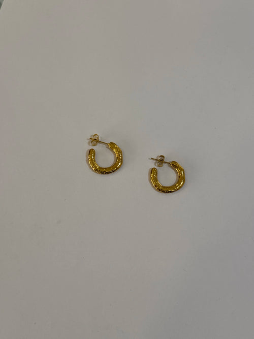 Aretes Acero Inoxidable 18k - 112 - aretes Mundo Chic