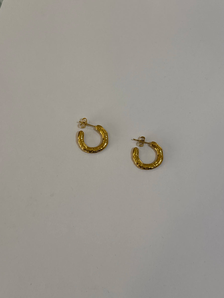 Aretes Acero Inoxidable 18k - 112 - aretes Mundo Chic