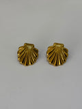 Aretes Concha Acero Inoxidable 18k - 104 - aretes Mundo Chic