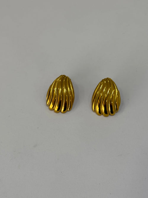 Aretes Acero Inoxidable 18k - 103 - aretes Mundo Chic