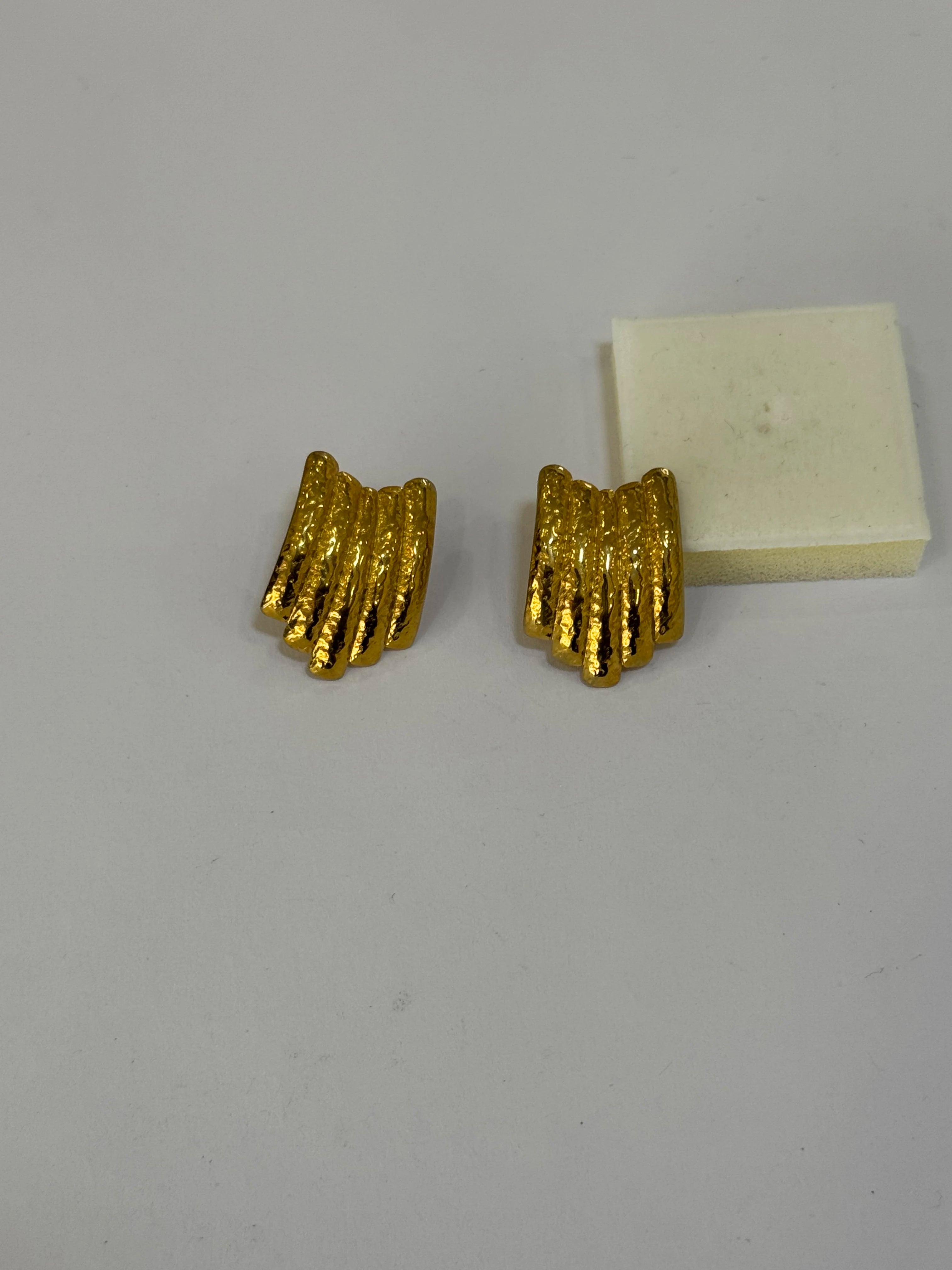Aretes Acero Inoxidable 18k - 102 - aretes Mundo Chic
