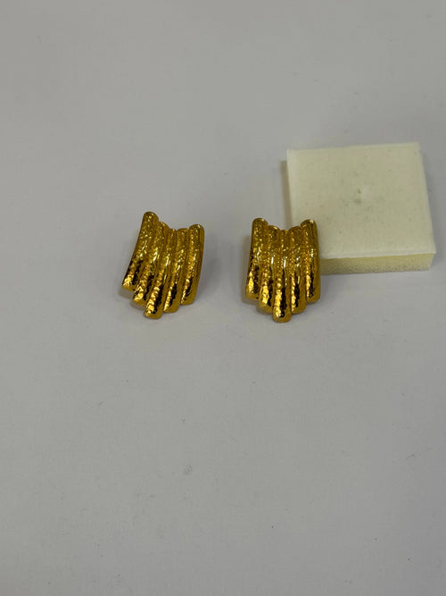 Aretes Acero Inoxidable 18k - 102 - aretes Mundo Chic