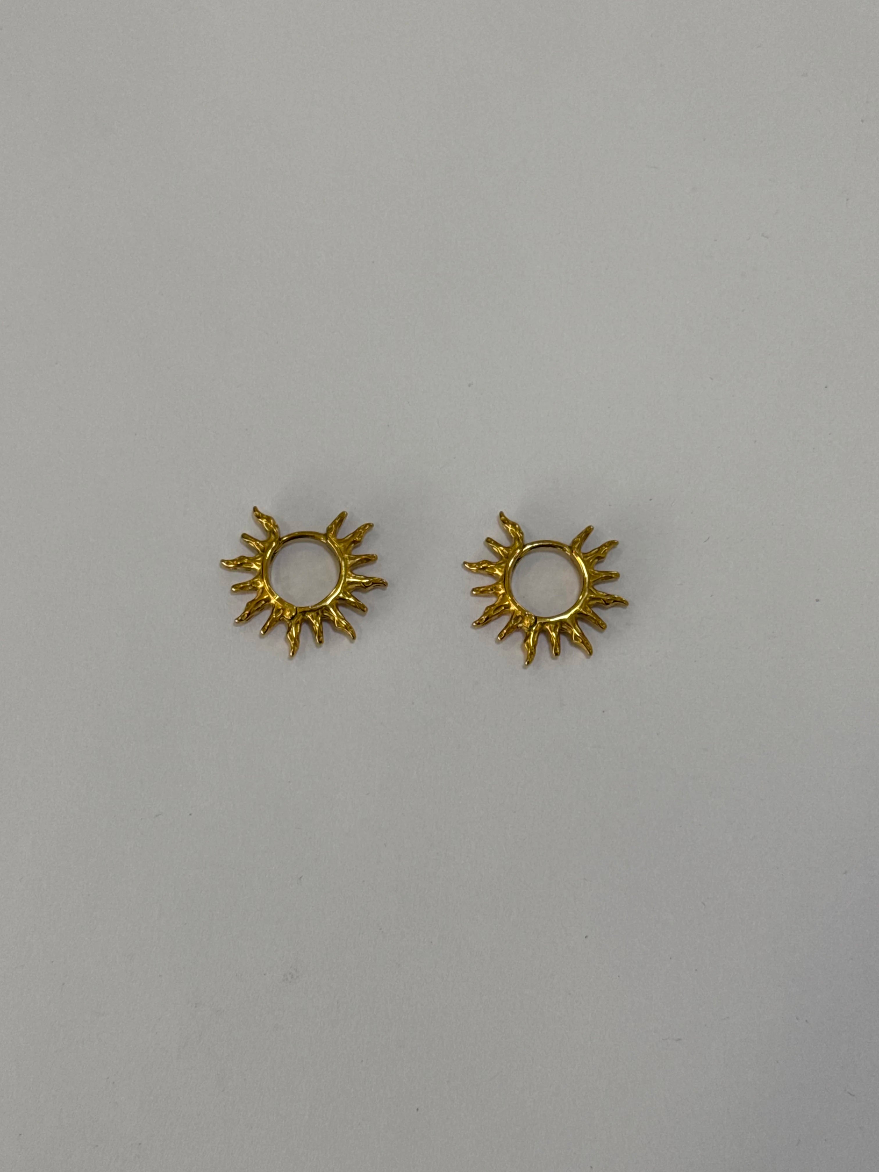 Aretes Acero Inoxidable 18k - 96 - aretes Mundo Chic
