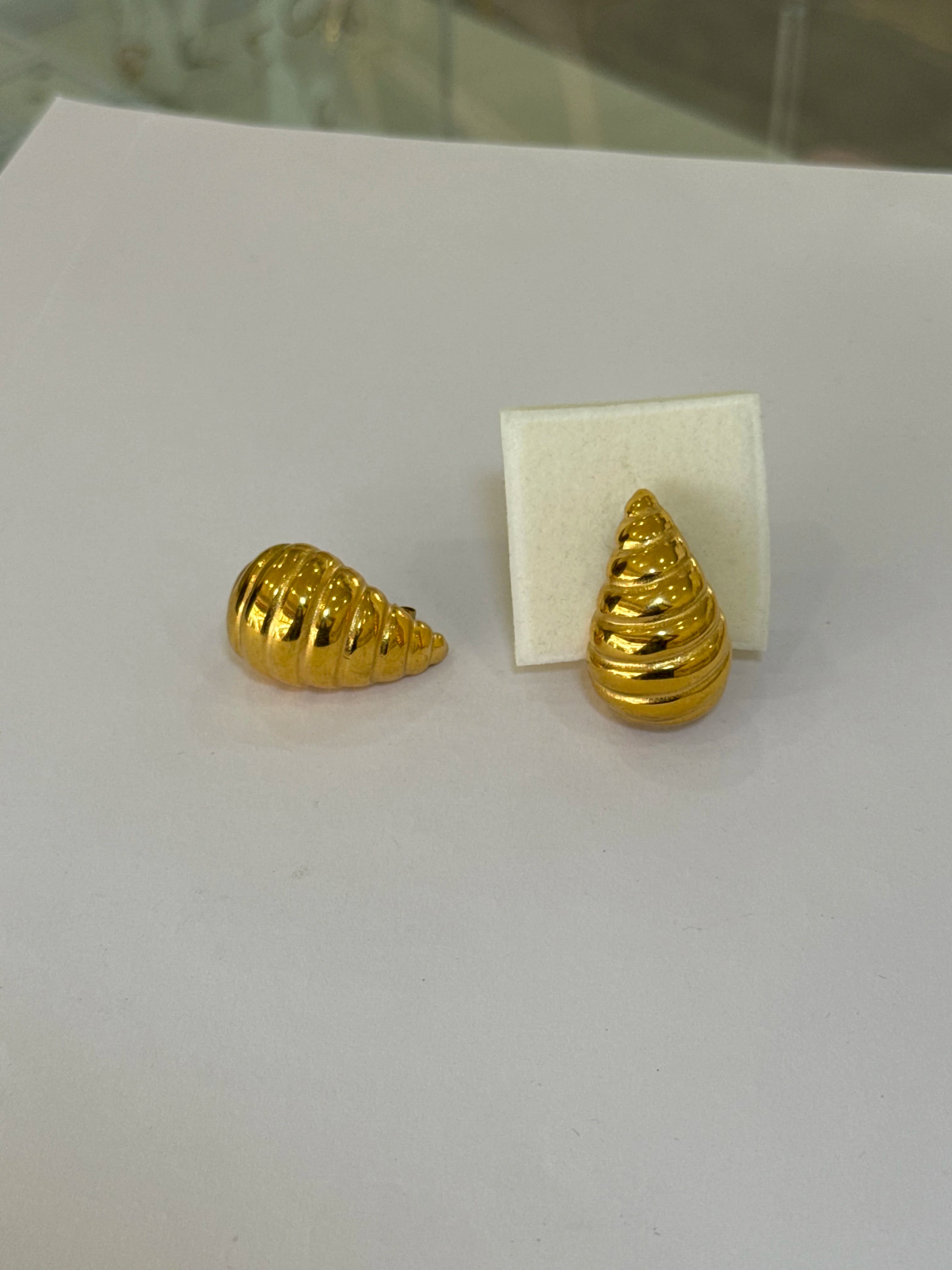 Aretes Acero Inoxidable 18k - 93 - aretes Mundo Chic