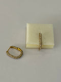 Aretes Acero Inoxidable 18k - 86 - aretes Mundo Chic