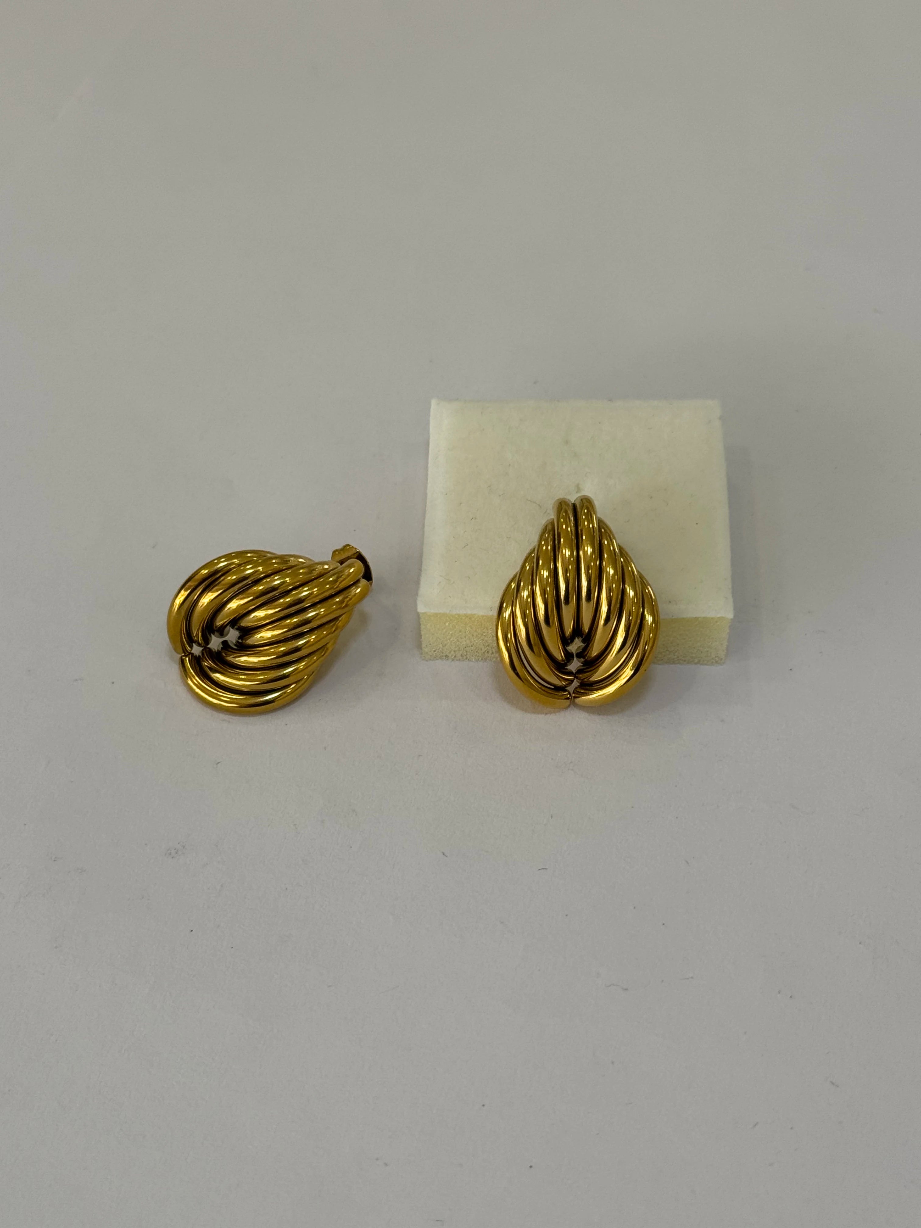 Aretes Acero Inoxidable 18k - 84 - aretes Mundo Chic