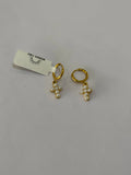 Aretes Acero Inoxidable 18k - 80 - aretes Mundo Chic
