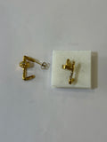 Aretes Acero Inoxidable 18k - 66 - aretes Mundo Chic