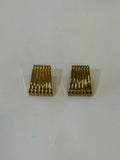 Aretes Acero Inoxidable 18k - 59 - aretes Mundo Chic