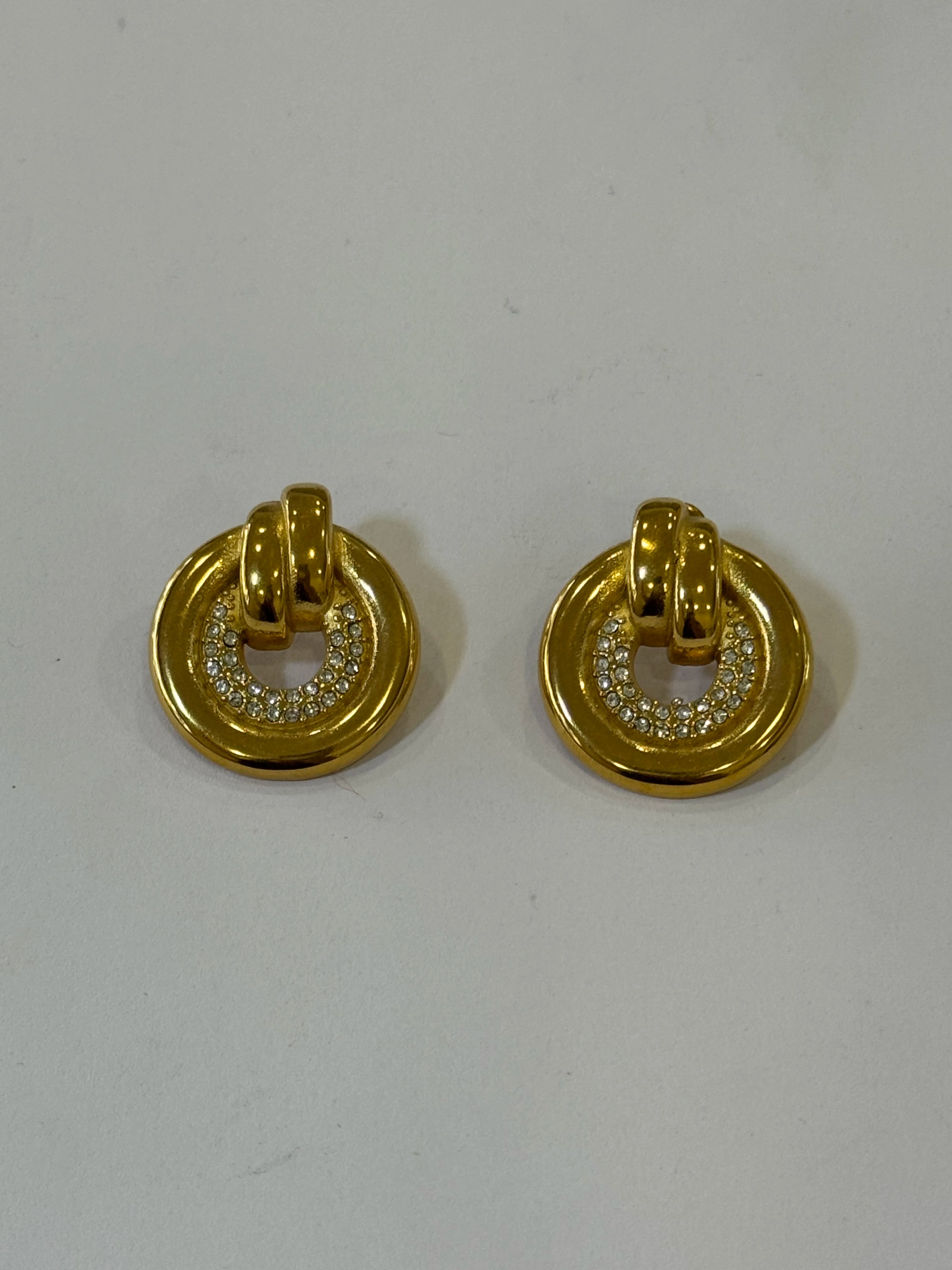 Aretes Acero Inoxidable 18k - 57 - aretes Mundo Chic