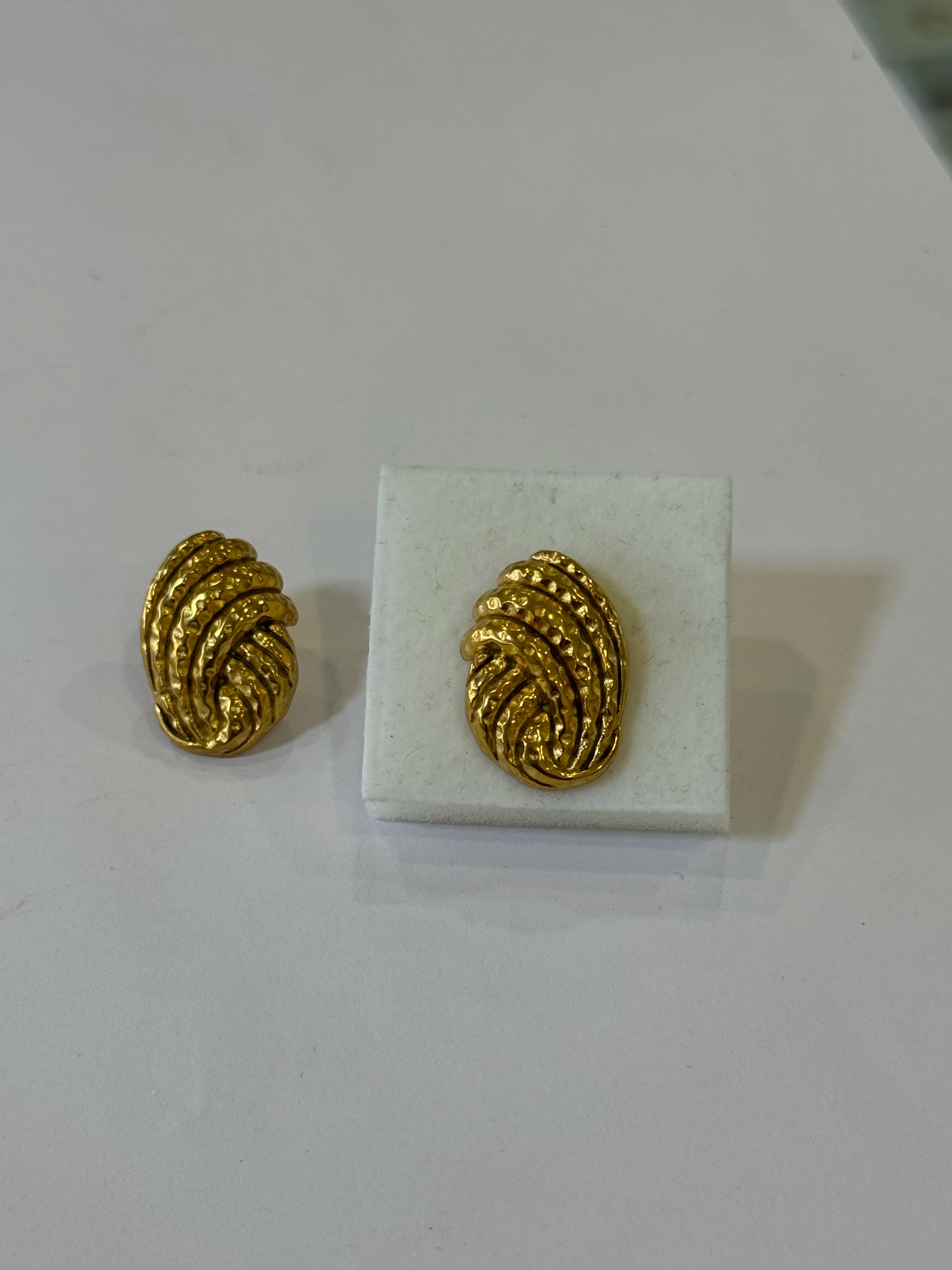 Aretes Acero Inoxidable 18k - 53 - aretes Mundo Chic