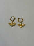 Aretes Acero Inoxidable 18k - 50 - aretes Mundo Chic