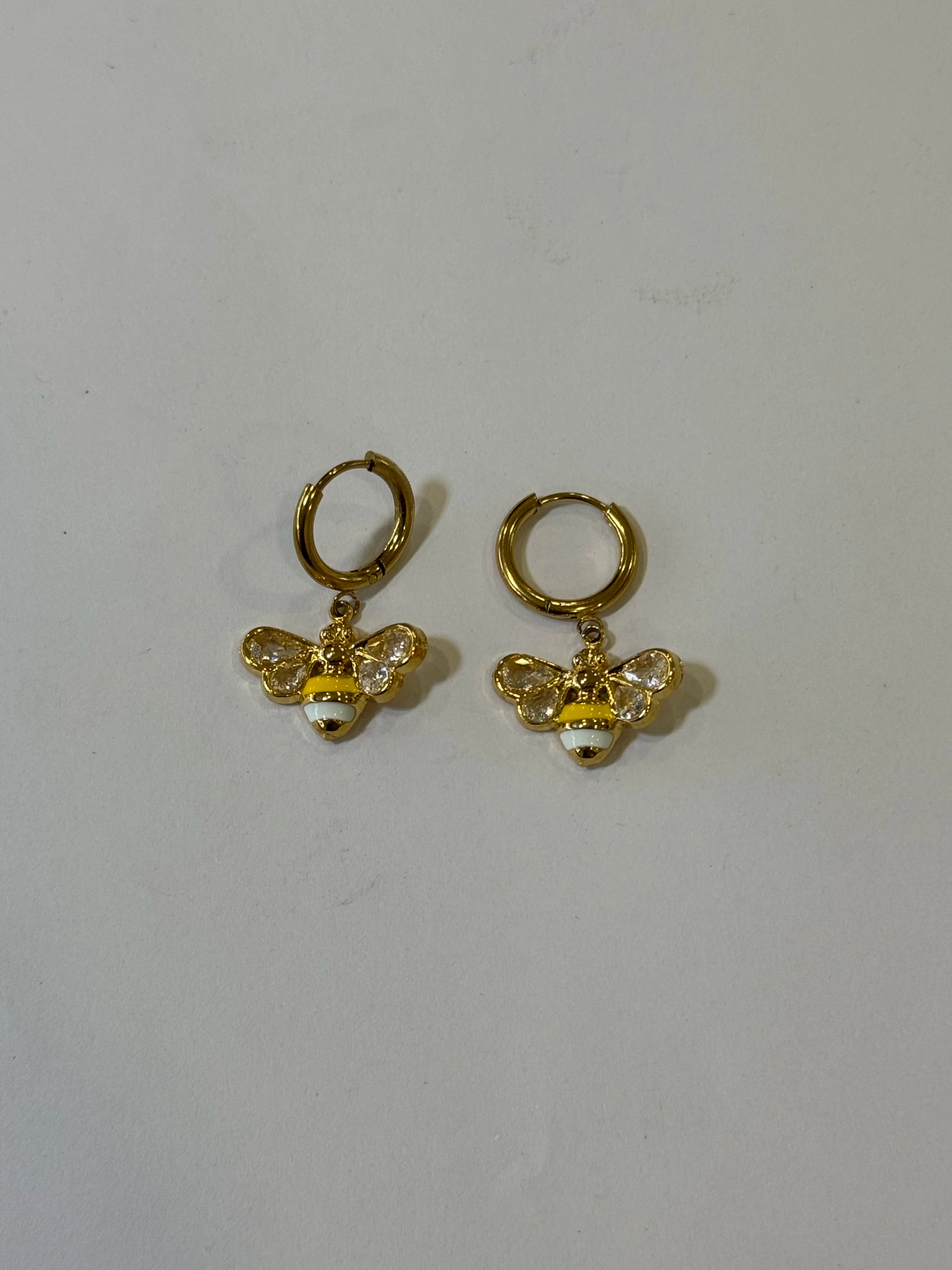 Aretes Acero Inoxidable 18k - 50 - aretes Mundo Chic