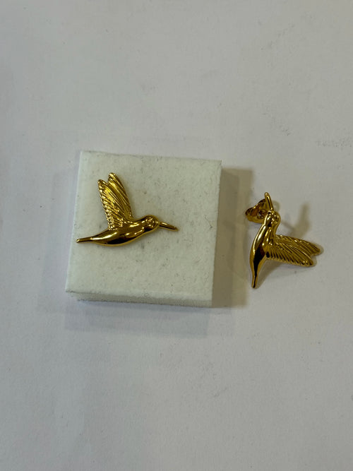 Aretes Acero Inoxidable 18k - 45 - aretes Mundo Chic