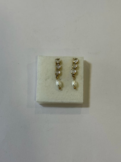 Aretes Acero Inoxidable 18k - 41 - aretes Mundo Chic