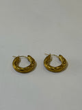 Aretes Acero Inoxidable 18k - 36 - aretes Mundo Chic