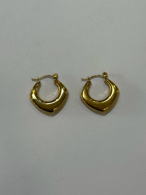 Aretes Acero Inoxidable 18k - 33 - aretes Mundo Chic