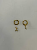 Aretes Acero Inoxidable 18k - 24 - aretes Mundo Chic