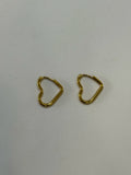 Aretes Acero Inoxidable 18k - 23 - aretes Mundo Chic