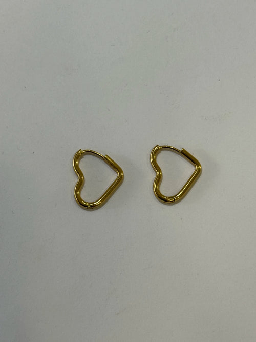 Aretes Acero Inoxidable 18k - 23 - aretes Mundo Chic