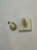Aretes Acero Inoxidable 18k - 14 - aretes Mundo Chic