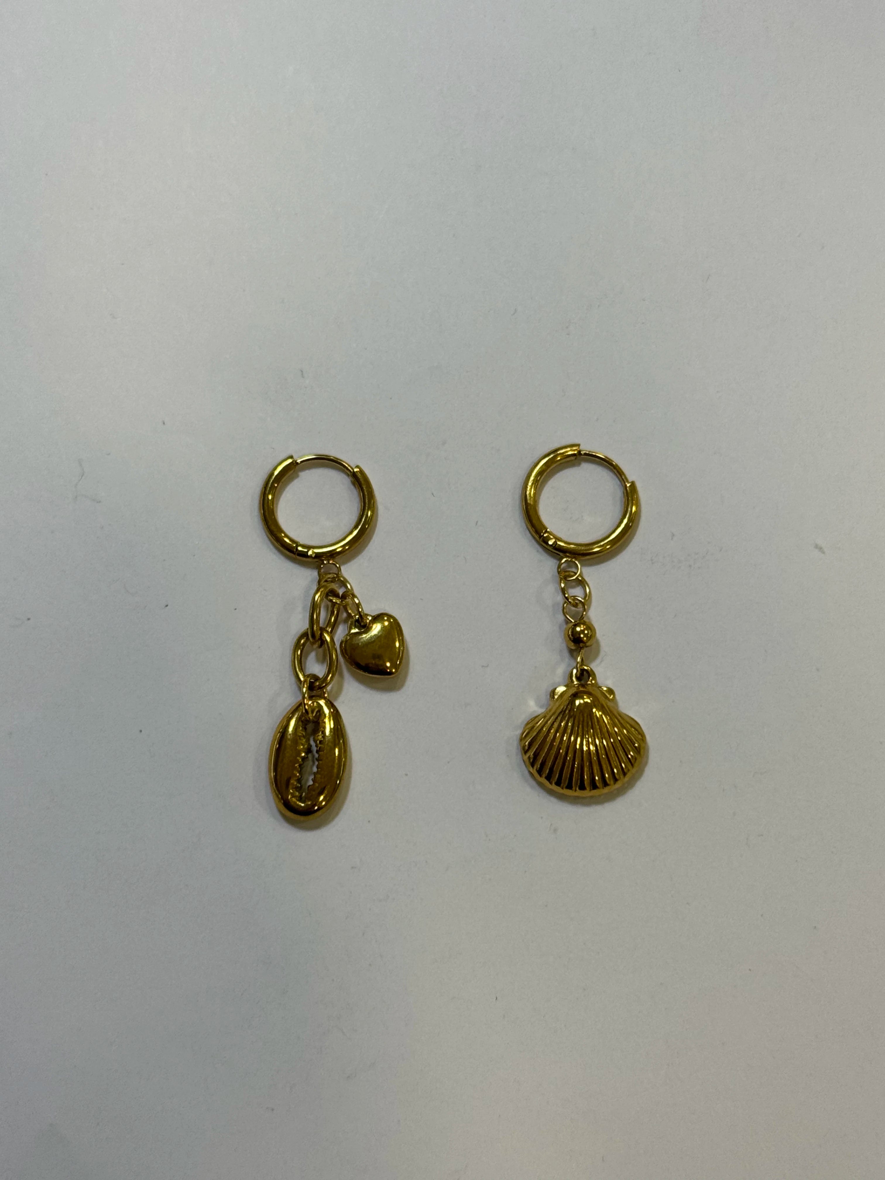 Aretes Acero Inoxidable 18k - 1 - aretes Mundo Chic